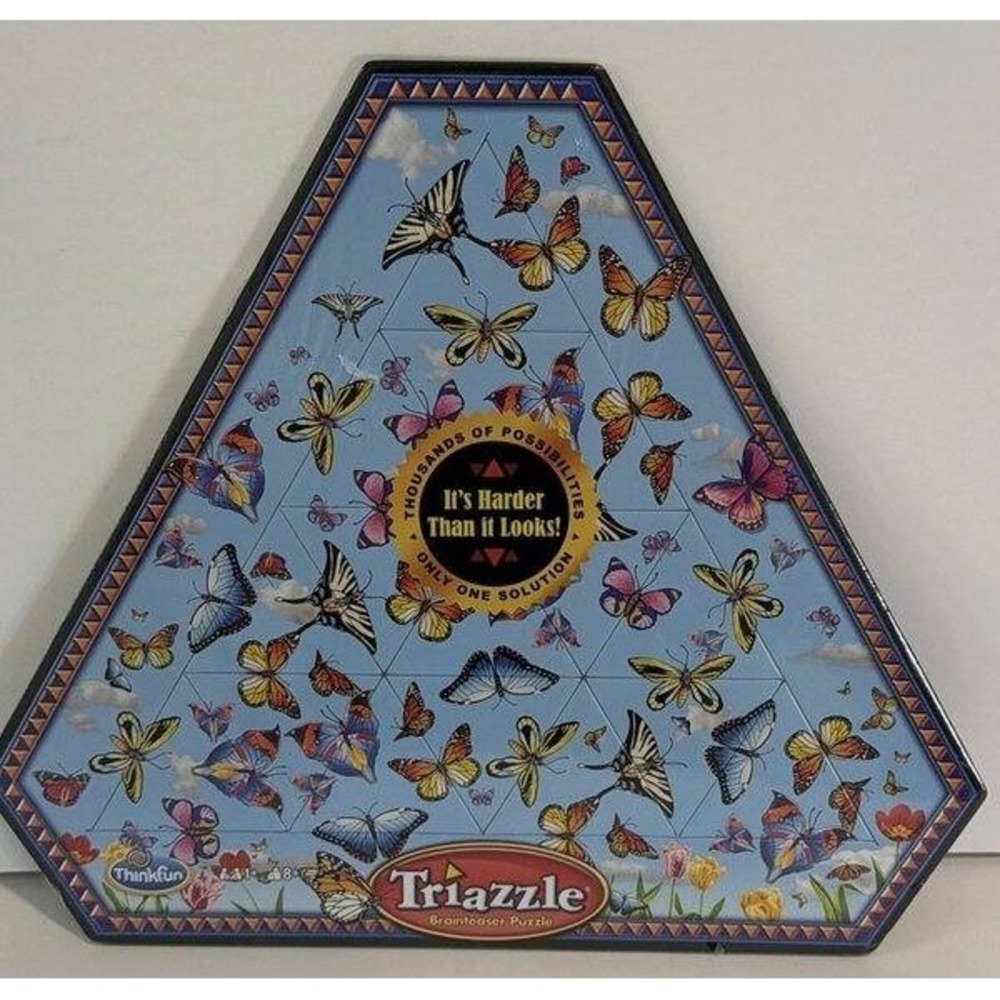 Ravensburger ThinkFun Butterfly Triazzle Brainteaser Puzzle New Sealed Package